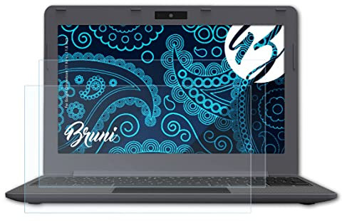 Bruni Screen Protector compatible with Google Chromebook 11 Haier, 11.6 Inch Protector Film, crystal clear Protective Film (2X)