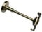 Gardinia Deckenträger für Gardinenstangen, 2-läufig, Offen, Drehbar, Wandabstand: 13 cm, Serie Memphis, Ø 16 mm, Metall, Messing-Antik