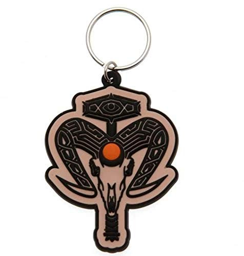 Call of Duty: Black Ops 4 Ruin Icon,Schlüsselanhänger aus Gummi,4.5 x 6 cm