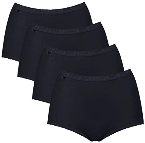 Sloggi Women's Briefs (Pack of 2), 4 x Black, 18