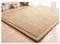 Loartee korallen Samtmatte, Teppich, als Krabbeldecke fürs Kind, Yogamatte und Übungsauflage geeignet, Naturbraun, 150x200cm