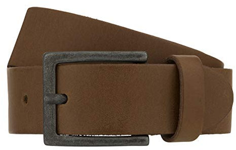 Petrol Gürtel Herrengürtel Ledergürtel Jeansgürtel Cognac 8267, Farbe:Braun, Länge:85