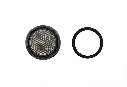 FRANKE Strahlregler 133.0567.698 für Hochdruck-Armaturen MYTHOS und CENTINOX mit Festauslauf/ET Laminar-Strahlregler M24x1mm aus Edelstahl, Poliert