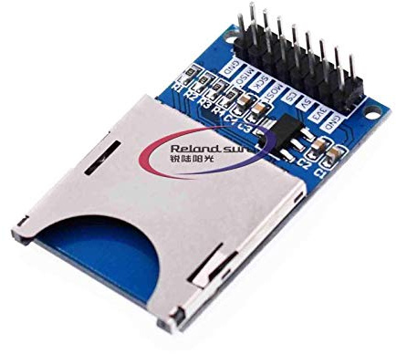 Lese- und Schreibmodul, SD-Karten-Modul, Steckplatz, Buchsenleser, ARM MCU für Arduino, SPI Schnittstelle, Single-Chip-Mikrocomputer, 5 Stück