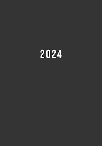 2024: 1 Woche auf 2 Seiten Planer | Wochenplaner A5 Taschenkalender | Kalenderbuch Terminkalender Organizer Terminplaner Buchkalender Jahresplaner Wochenkalender | Soft-Cover Grau