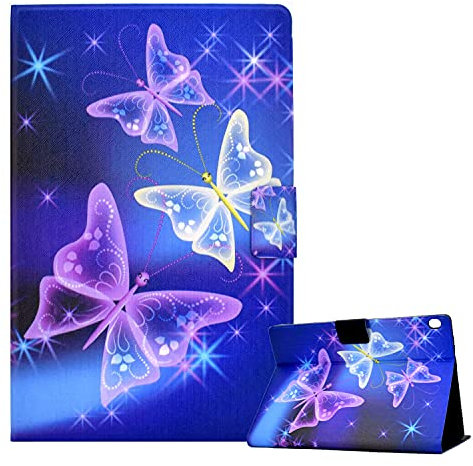 CXTcase Custodia per Lenovo Tab M10 10.1 2019 TB-X505L/TB-X505F/TB-X605L/TB-X605F, Ultra Slim PU Smart Intelligente Tablet Cover Lenovo Tab M10, Protettiva Custodia Lenovo Tab M10 2019,Farfalla