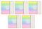 Paulmann 78413 LumiTiles LED tiles Square Set IP44 10x10cm 5-piece set incl. 5x0.75W dimmable warm white, white plastic, aluminium bathroom lighting 2700K