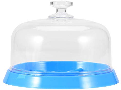 GOTOTOP Watch Movement Staubschutz, 6 Steckplätze Uhr Staubschutz Uhrenteile Aufbewahrungsbox Uhrenreparaturwerkzeug, 10,5 x 10,5 x 7 cm