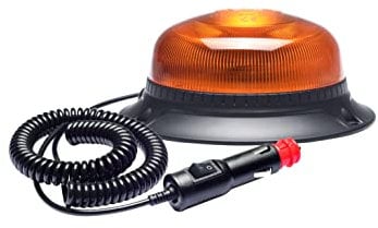 Berger & Schröter LED Mini Rundumkennleuchte Rundumleuchte Warnleuchte Blitzleuchte Warnblitzlicht Magnet 12/24V