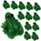 KOMBIUDA Frosch Aus Harz Miniaturfrösche Miniatur-Frosch-Ornament Troll Mini-harzfrösche Harz-anhänger Kawaii-anhänger Mini-Enten Aus Harz Mini-tierschmuck Kleine Tiere Kind Schmücken