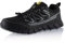 Fusskleidung® Damen Herren Wanderschuhe Softshell Trail Running Trekkingschuhe Schwarz EU 42
