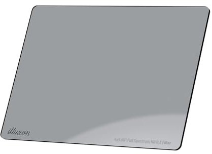 TILTA Illusion TF-456-ND3 - Filtro ND 0,3 a densità neutra a spettro completo, 10,2 x 14,4 cm, compatibile con qualsiasi scatola opaca con vassoio per filtri 4 × 5,65, filtro obiettivo per fotocamere