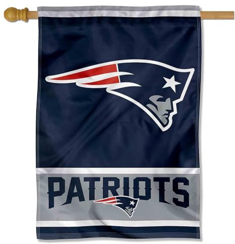 New England Patriots Primary Logo House Banner Flagge