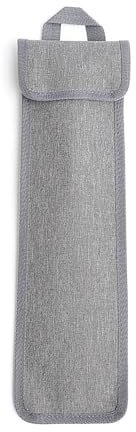 BOROCO Camping Tent Stake Bag, 40cm Tent Peg Bag Large Capacity Tent Nail Hammer Storage Bag with Handle, Gray Camping Tent Stakes Peg for Outdoors Traveling Hiking Camping