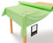 LILENO HOME Tischdeckenrolle 1,10 x 25 m - Tischdecke Apfelgrün aus Vlies - Stoffähnlich, abwaschbare Tischdecke als Rolle, Meterware Tischtuchrolle - Einweg Papiertischdecke Rolle Alternative