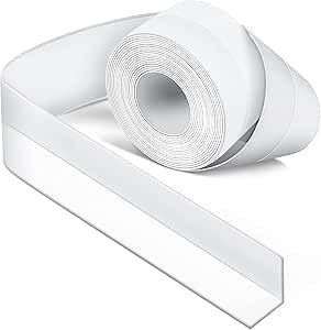 SQUADO Nastro Sigillante Impermeabile Antiolio Antimuffa Autoadesivo per Pareti, Porte, Finestre, Specchi, Armadietti, Armadi