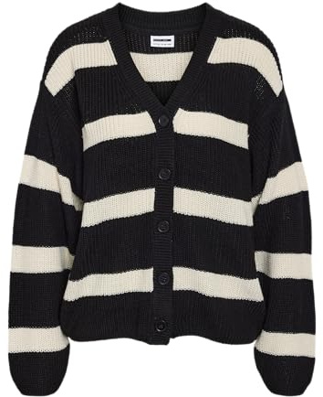 NOISY MAY NMMAYSA L/S V-Neck Knit Cardigan NOOS Frauen Cardigan schwarz