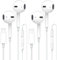 In-Ear Phone Headphones 2 Pack Lightning Wired Headphones [MFi Certified] In-Ear Stereo Sound Earbuds Built-in Microphone and Volume Control Compatible with Phone 14/13/12/11/SE 2020/XS Max/XR/X/8/7