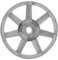 Angoily Polea de motor de compresor de aluminio, rueda de transmisión de correa de transmisión, polea de compresor de aire plateada, alta eficiencia, herramientas neumáticas