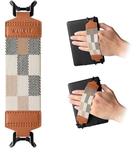 VULKIT Elastischer Handgurt für 6-8 Zoll Kindle eReader Fire Tablet, Griffhalter für Kindle/Kobo/Voyaga/Lenovo/Sony Kindle E-Book Tablet Hochelastischer Vielseitiger Handgurt Leichter Griff