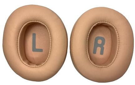 Almohadillas de Repuesto para JBL Tune 700(700BT)/710(710BT)/720(720BT)/750(750BT,750BTNC), Almohadillas Auriculares para JBL Tune 760(760NC)/770(770NC), Espuma de Memoria y Cuero Proteico (Rosa)