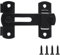 Pestillo de puerta de acero inoxidable, cerradura de puerta corredera pequeña, cerradura de puerta corredera, pestillo de puerta con 4 tornillos, cerradura de puerta abatible para puertas, ventanas