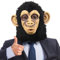 Hulaiyaa Halloween Masque de Gorille Carnaval Adulte, Masque de Drôle Gorilles, Réaliste Animale Masque en Latex Accessoire Fête Pâques Cosplay Décoration Cadeau Défilé Costume