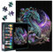 Dragons Jigsaw Puzzles 1000 Pieces for Adults, Red Dragon Jigsaw Puzzle, Medieval Dragon Puzzles for Adult 1000 Pieces, Impossible Puzzle for Adults 20X27 INCH