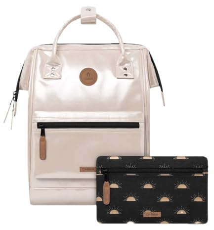 Cabaïa Rucksack Damen Adventurer Honolulu 18L - Wasserabweisend | Laptopfach 13 · Handgepäck · Weite Öffnung · MOLLE-Taschen · Vegan zertifiziert · Langlebig