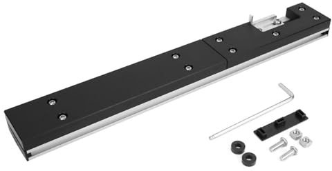 Aluminium -Box -Gelenk -Jig für Gehrung, Holzbearbeitungstisch -Sägewerkzeug, Box Joint Jig für Routertisch, Aluminiumlegierungs -Schablone mit Zubehör für Holzbearbeitung