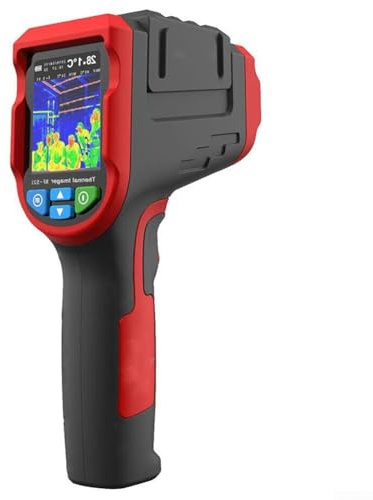 NF521 Infrarot Wärmebildkamera 2 4 Zoll LCD Farbbildschirm 8GB Speicherbereich Temperaturmessung von -10 bis 400 Grad Thermische Analyse für Gebäudediagnose Reparatur Wartung Elektrik