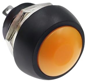 10 STÜCKE RESET ORANGE PBS-33 DIY 12mm Momentary Druckschalter 1A 250 V