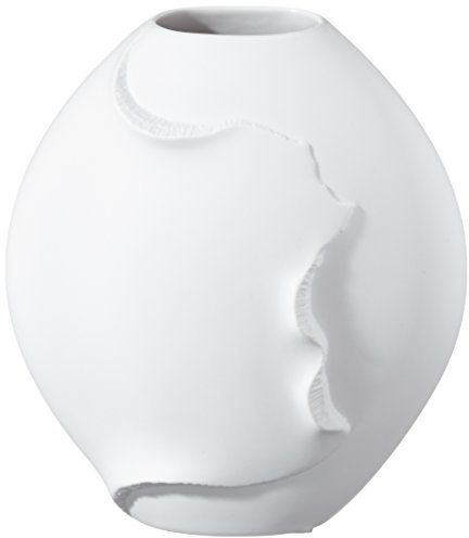Kaiser Porzellan Vase, Weiß, 14cm