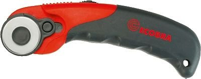 Ecobra 770640 Roll-Cutter, für Rechts- und Linkshänder, 28 mm, rot/schwarz