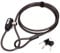 MEETLOCKS Bike Loop Cable Lock, 3 Keys Dia.1cmx2.45m(8Ft)