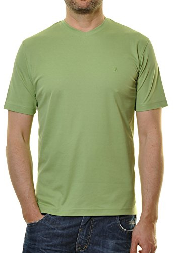 Ragman Herren-T-Shirt, Grün-320, 50