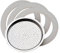 Pedrini 9086.RG1 Recambio 3 Juntas + Filtro 12 Tazas, Aluminio, Blanco, 4 Unidad