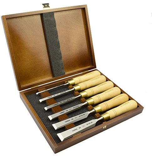 Narex Chisels - 8116 Cabinetmakers Chisel Boxed Set (Natural)