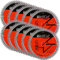WellCut TCT Saw Blade 160mm x 60T x 20mm Bore Suitable For Festool - TS55 Pack of 10