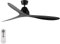 Lucci air Deckenventilator Airfusion Whitehaven, Ventilator inkl. Fernbedienung, flacher Deckenlüfter, Ø 142 cm