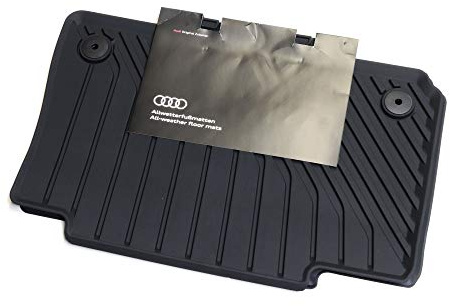 Audi 4KE061511041 Premium Gummi Fußmatten hinten 2X Gummimatten Allwettermatten schwarz