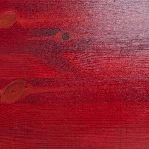 WooDeeDoo Water Based Wood Stain | Wood Dye | Ready to Use | Environmentally Friendly | Solvent Free | Odour Free | 2 L | Dark Cherry