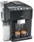 SIEMENS, machine à café tout automatique, EQ.500 integral, aromaDouble Shot, système autoMilk Clean, ceramDrive, affichage coffeeSelect, oneTouch DoubleCup, Noir saphir métallique, TQ505R09