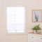 Doppelrollo Klemmfix Ohne Bohren 90cm x 220cm Duo Rollo, Zebrarollo Seitenzugrollo Easyfix für Fenster & Türen - Weiß