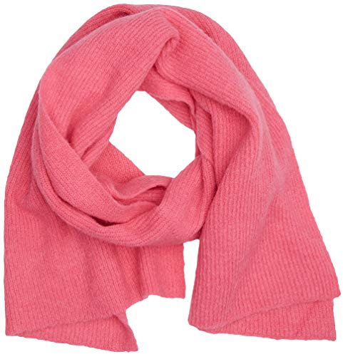 SPARKZ COPENHAGEN Damen Roger Scarf Strickschal, Himbeere, One Size