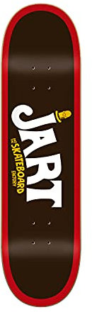 Jart Skateboard Deck and The Skateboard Factory 8.125 (Brown)