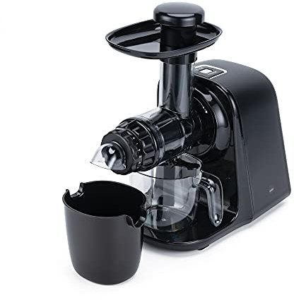 Wilfa Estrattore di Succo JUICEMASTER Fresh Slow Juicer - Compatto e Potente, Silenzioso, Colore Nero