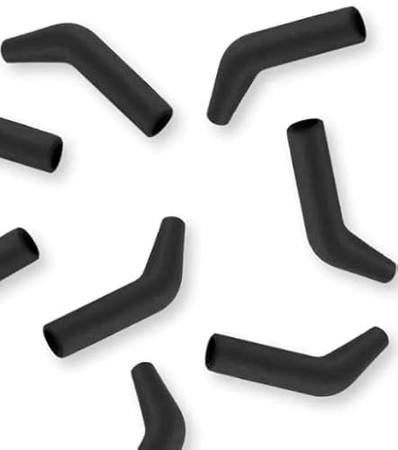 Skerkro Black Kickers -Pack of 10 or 20 to fit hook size 2,4,6 (20)
