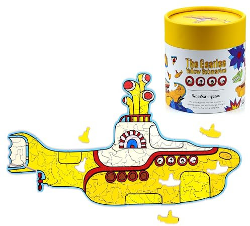 Puckator - The Beatles-Yellow Submarine Puzzle aus Holz, Mehrfarbig, JIG13