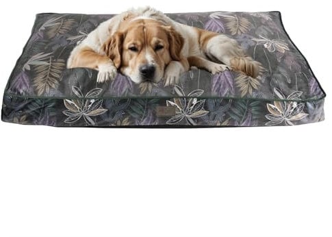 bo&flash Design Hundekissen Madison Max M – Formstabiles & Komfortables Hundebett – Hundematte mit waschbarem Bezug – Dog Bed rutschfest & stylisch – Hunde Kissen in Premium Qualität